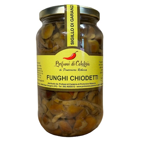funghi chiodetti Vasetto Funghi Chiodetti 580 ml - immagine 1