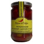 Vasetto Peperoncini ripieni Acciughe, Capperi e Olive 314 ml