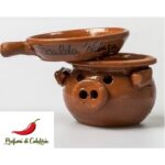 Scalda 'Nduja completo di candela e piattino "PICCOLO" - immagine 2