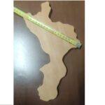 Tagliere "PICCOLO" a forma di Calabria - immagine 3
