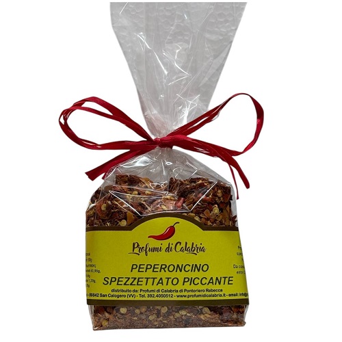 peperoncino spezzettato 100 gr piccante Peperoncino Spezzettato busta 100gr - immagine 1